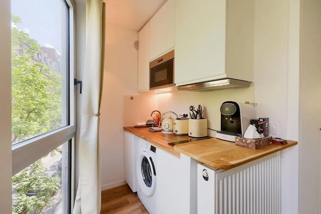 Studio Pour 4 Personnes Paris 0*,